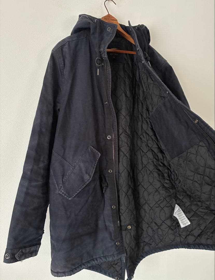 Carhartt WIP Clash Parka モッズコート　スミ黒　フェード