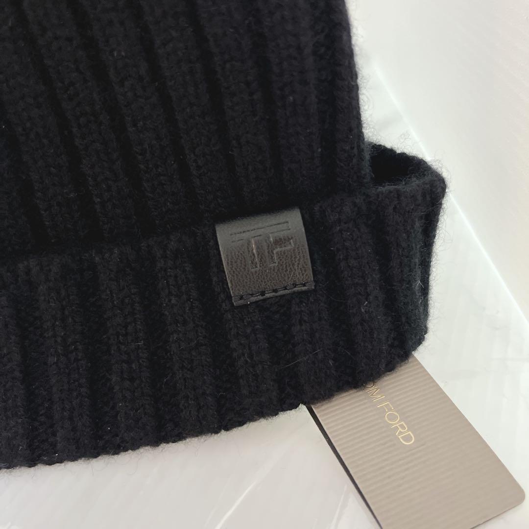 パンダ♪ プロフ読んでね♡ TOM FORDカシミア ビーニー ニット帽