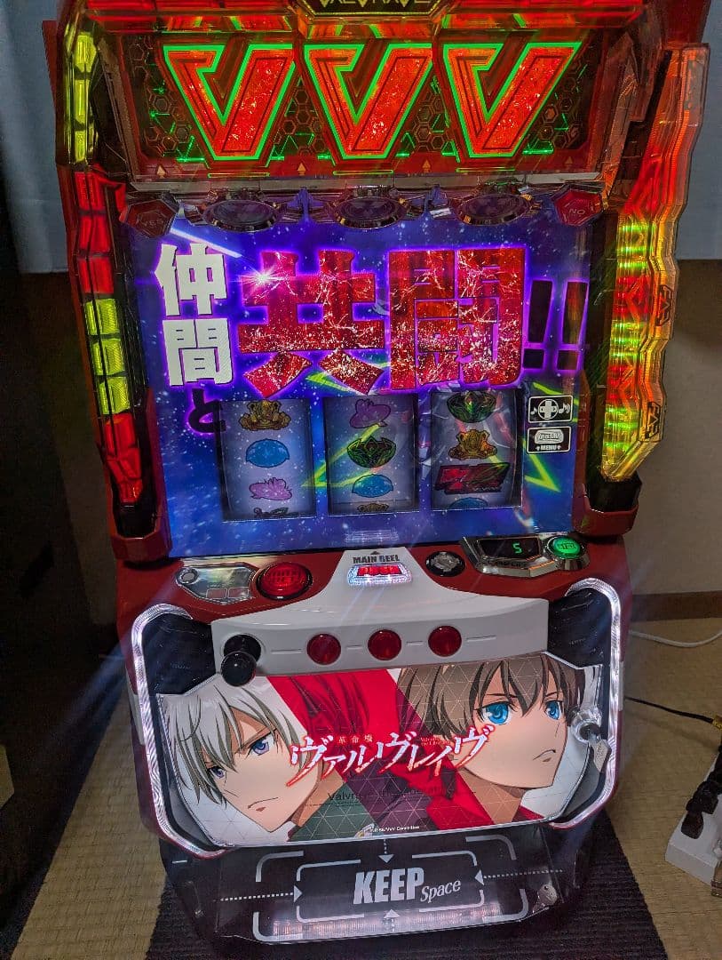 パチスロ実機 L革命機ヴァルヴレイヴ