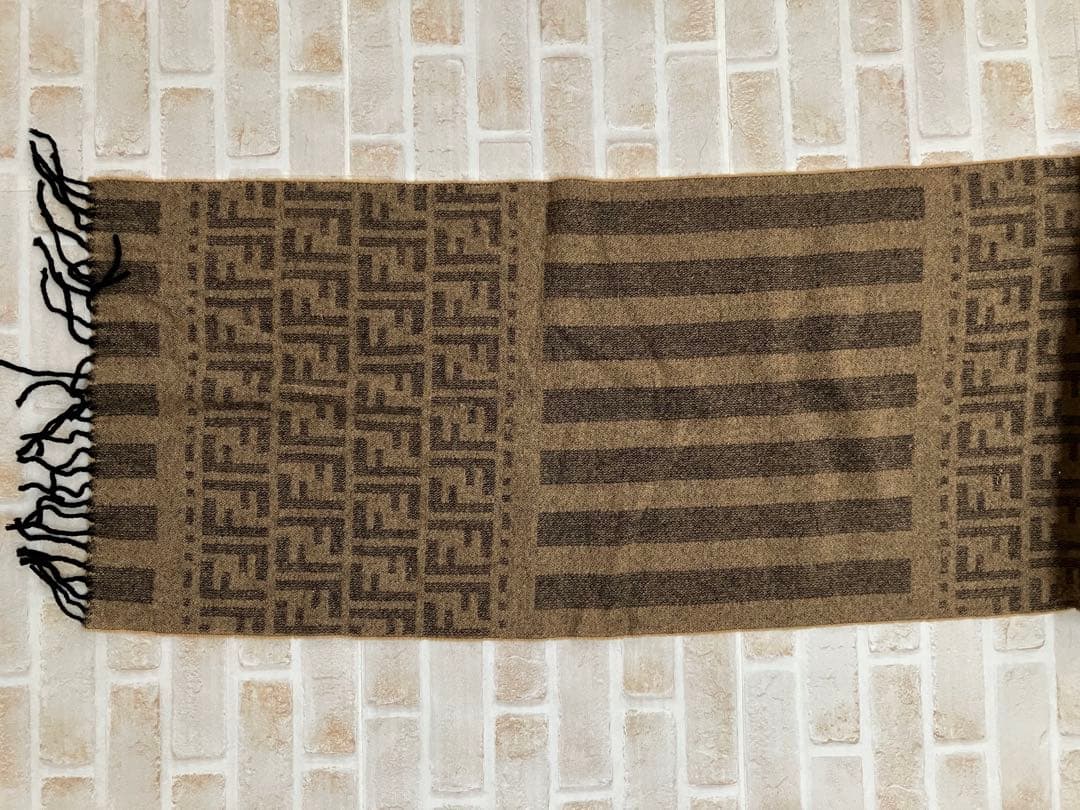 フェンディ◆ズッカ柄マフラー FENDI