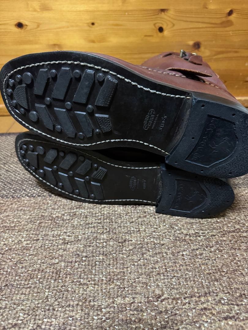 ビンテージ　青タグ　70s ラッセルモカシン　スネーク　ブーツ　ゼファー