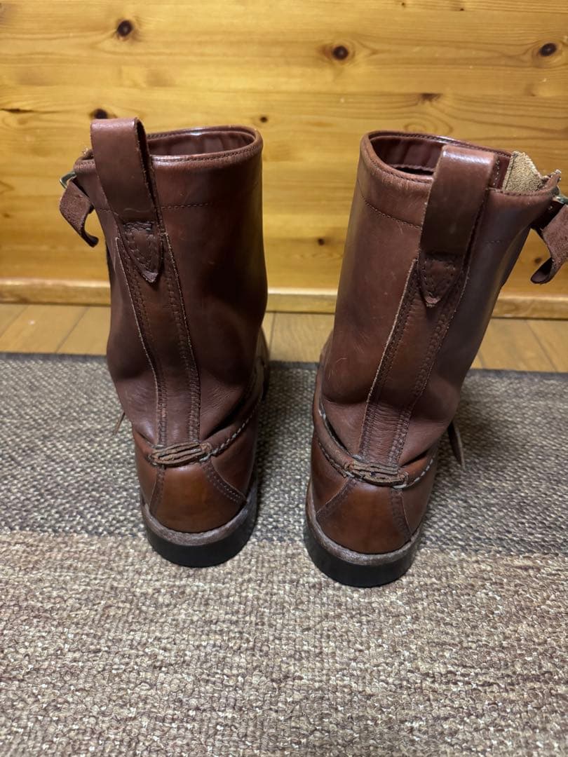 ビンテージ　青タグ　70s ラッセルモカシン　スネーク　ブーツ　ゼファー