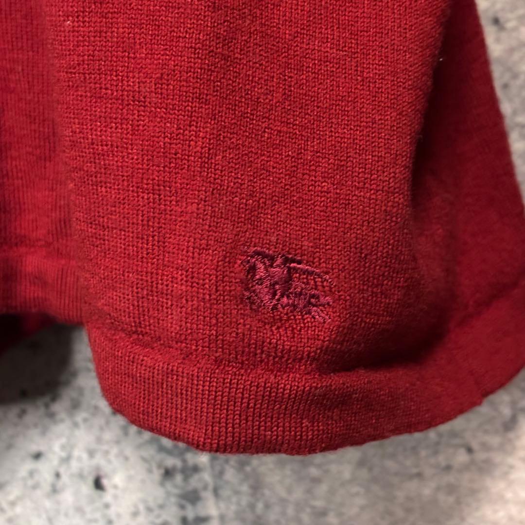 BURBERRY LONDON knit polo sweater ポロニット