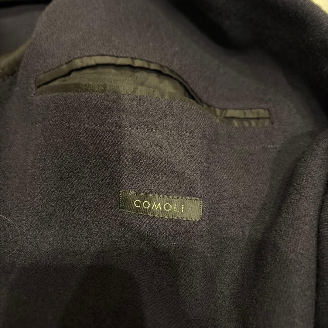 comoli 22AW リファインウールジャケット/パンツ ネイビー　美品　2