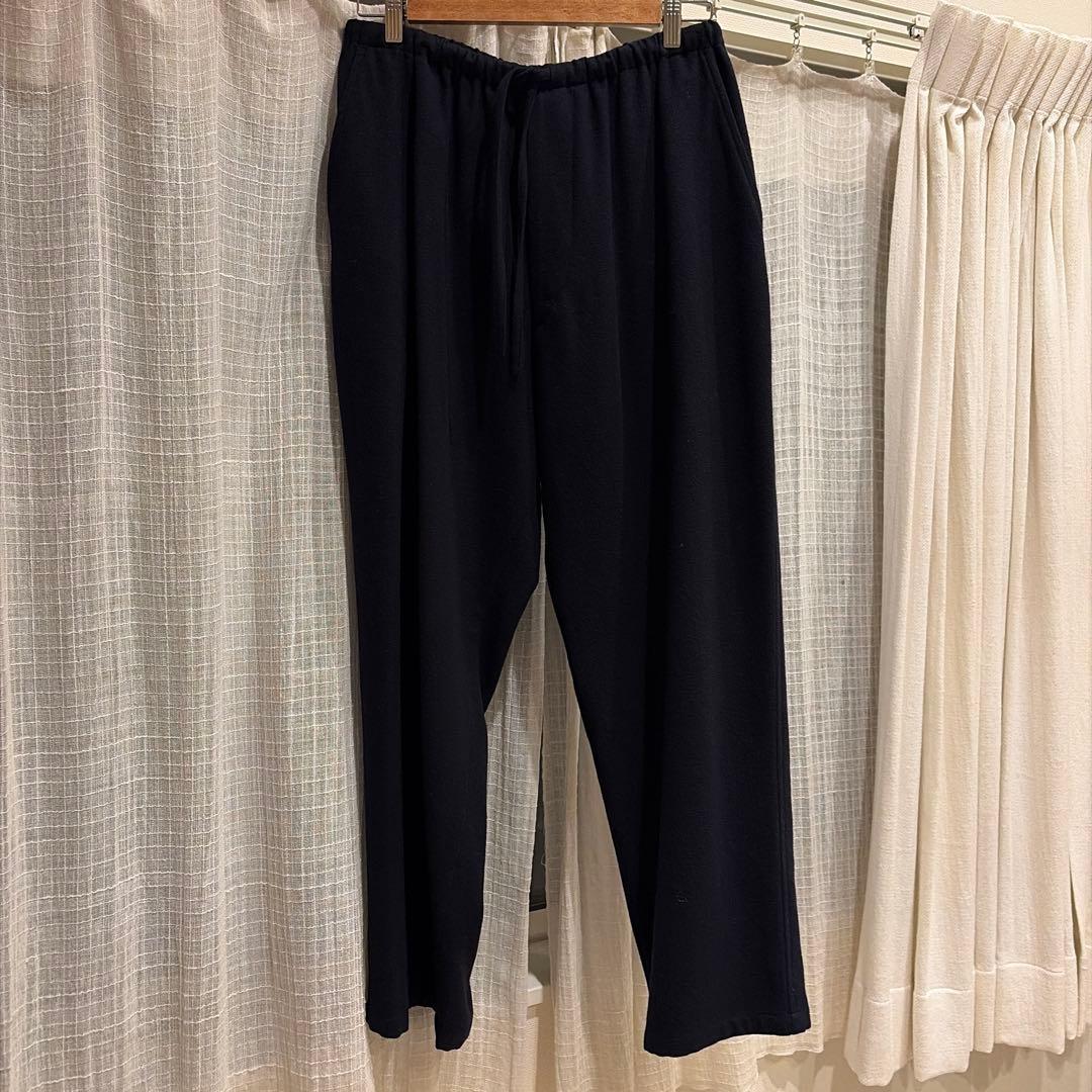 comoli 22AW リファインウールジャケット/パンツ ネイビー　美品　2