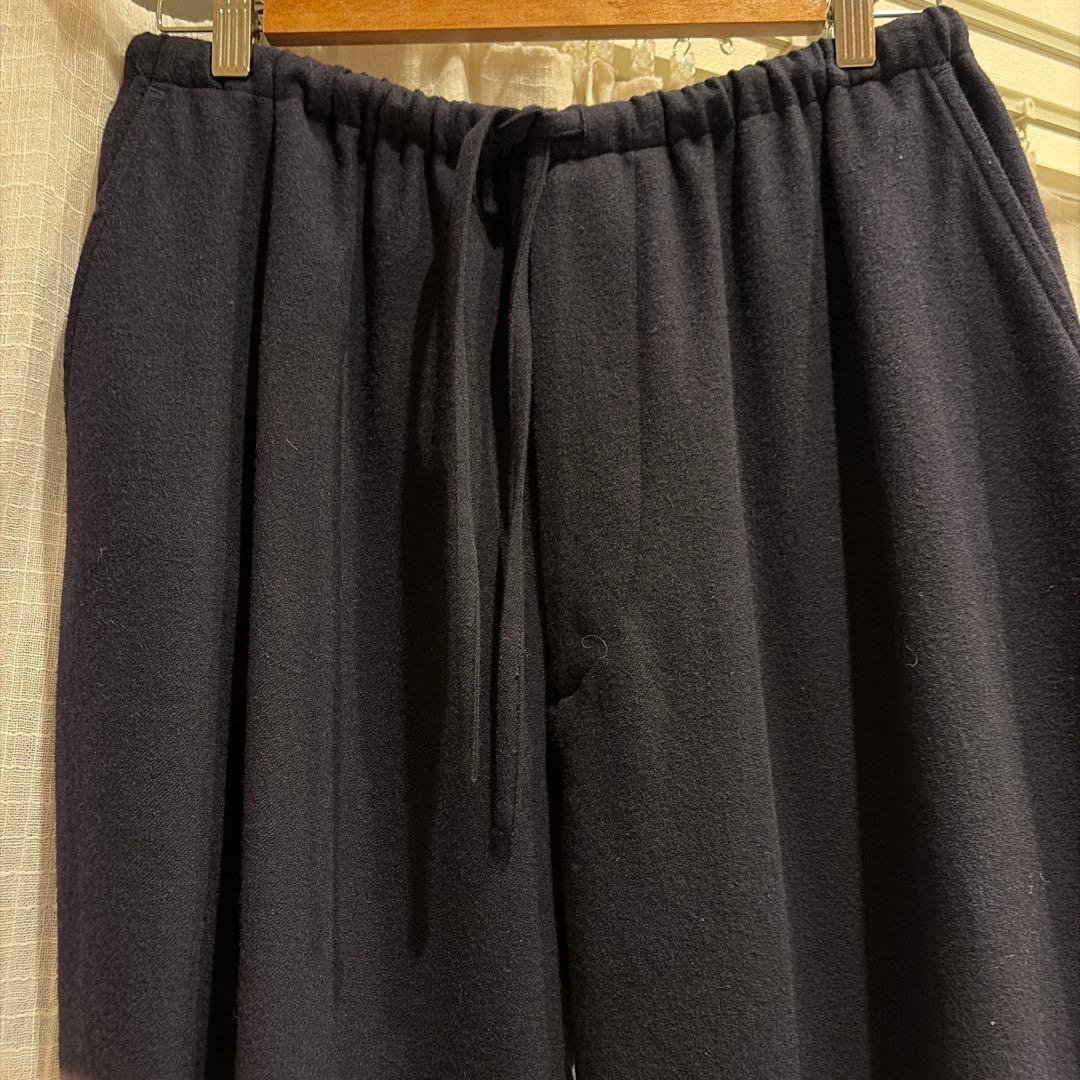 comoli 22AW リファインウールジャケット/パンツ ネイビー　美品　2