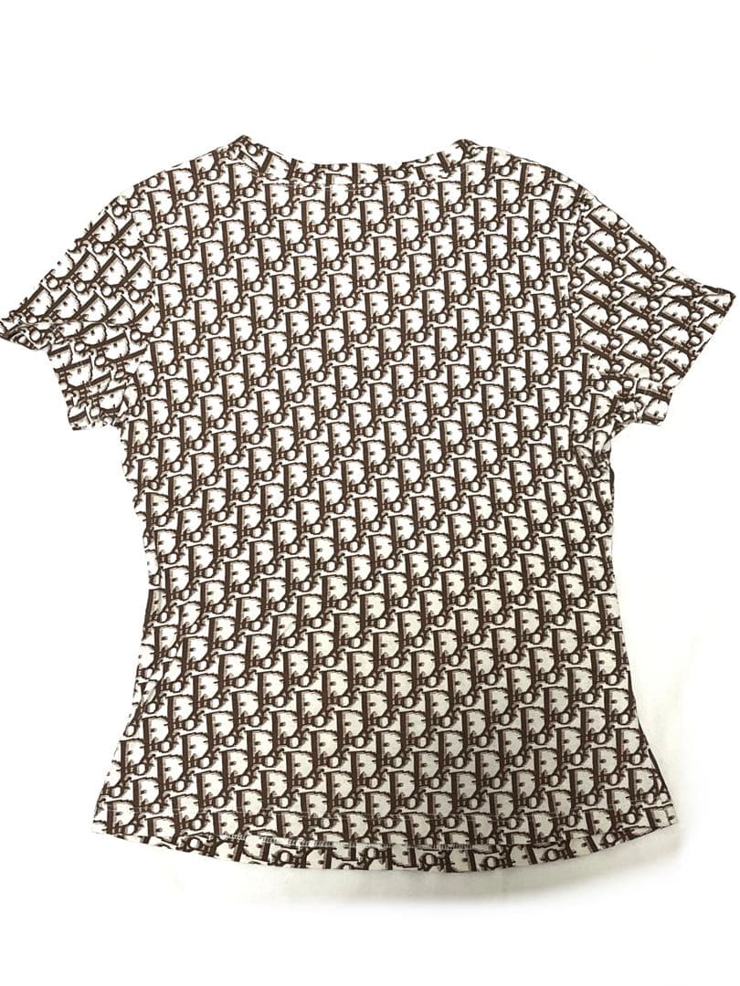 Christian Dior Tシャツ 花柄刺繍　トロッター　ガリアーノ 44