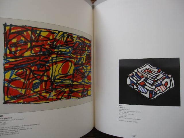 Jean Dubuffet　ジャン・デュビュッフェ　カタログ レゾネ