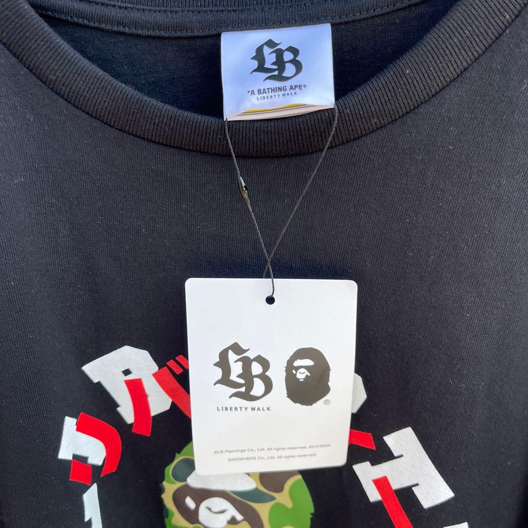 トップス BAPE LBWK KATAKANA A BATHING APE