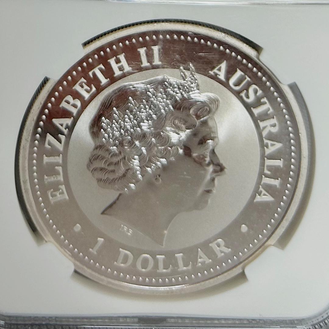 2001年　豪州　ワライカワセミ　NGC　MS65 4330312-022