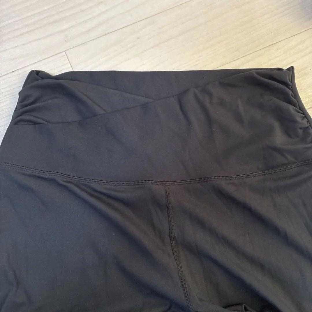 《美品》スカーラ《Ｌ》ベーシックフレアパンツ ブラック　ヨガ