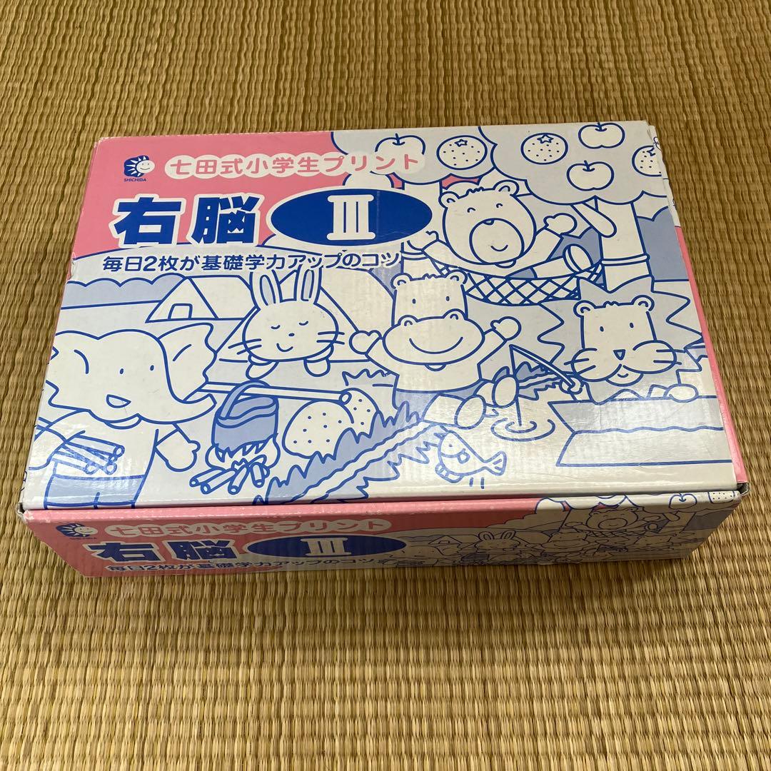 七田式 小学生プリント 右脳 III 未使用品 (全て揃ってます)