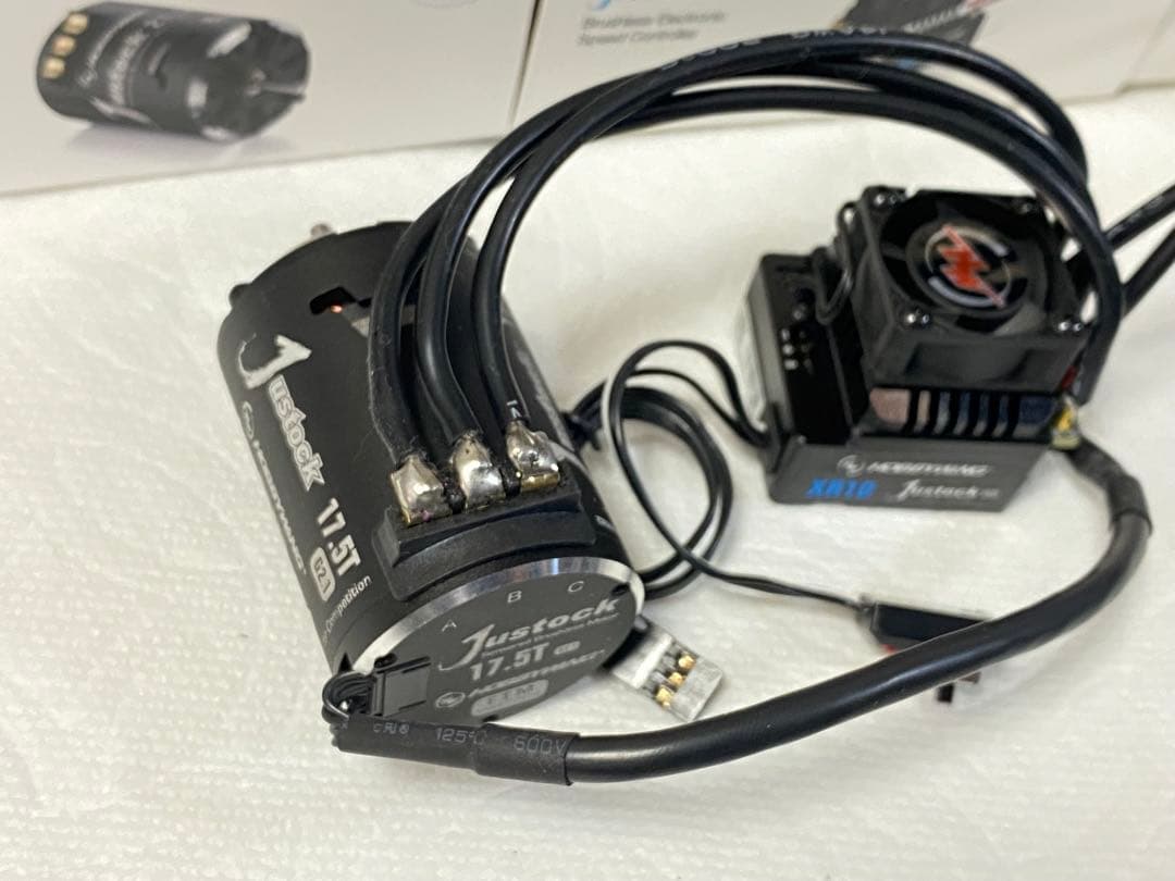 ホビーウィングXR10 Justock G3S& 17.5T （美品）