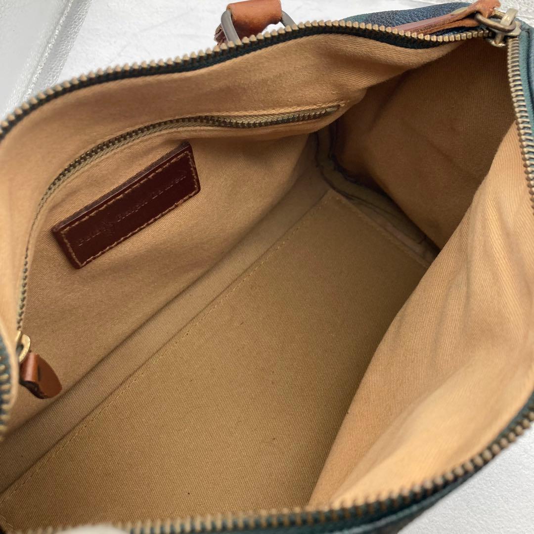 美品✨ ポロラルフローレン　タータンチェック　ミニボストンバッグ　ハンドバッグ