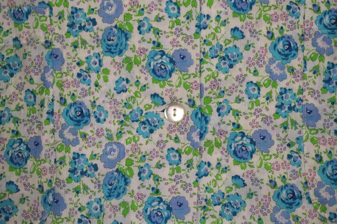【新品】リバティ LIBERTY fabric　春夏物クレープパジャマ（L)