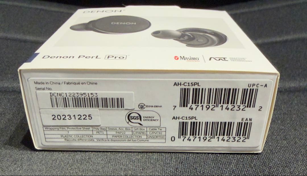 Denon Perl Pro AH-C15PL ワイヤレスイヤホン