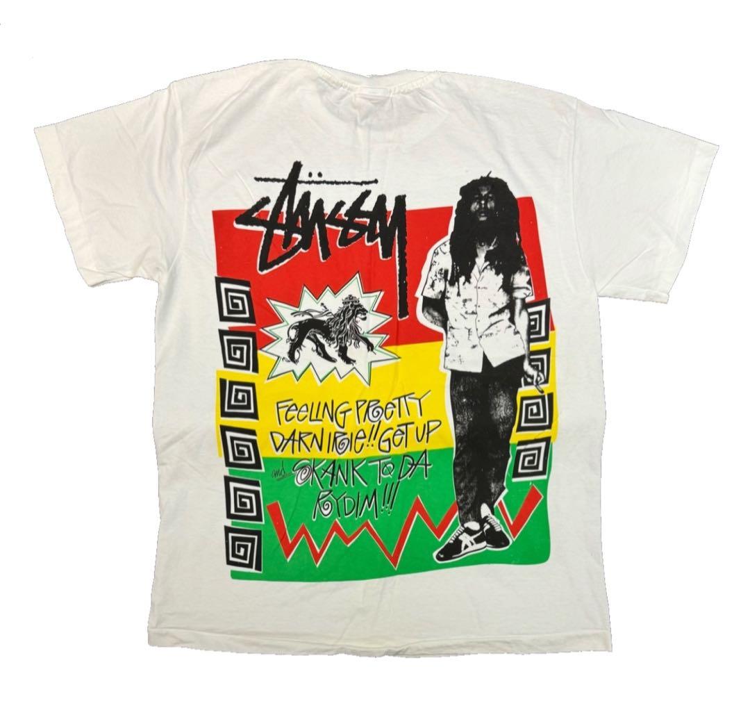 新春特別価格 希少 BOB MARLEY ボブマーリー ラスタ バンT L