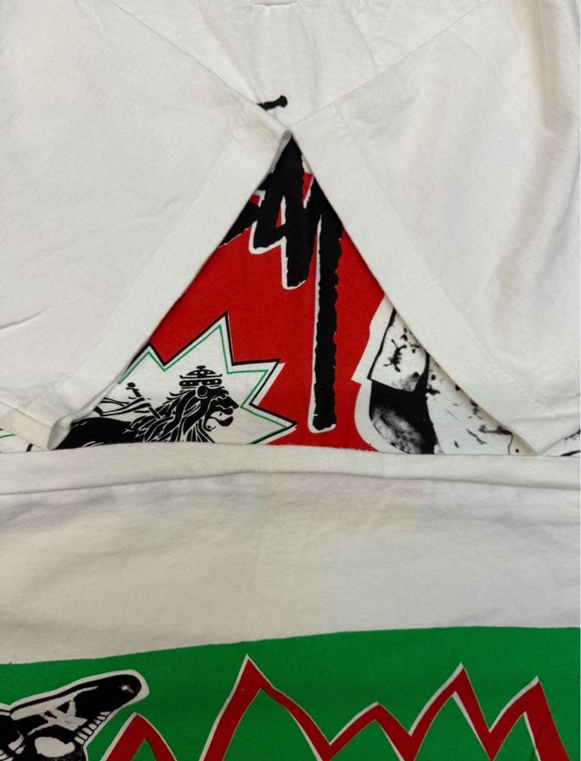 新春特別価格 希少 BOB MARLEY ボブマーリー ラスタ バンT L