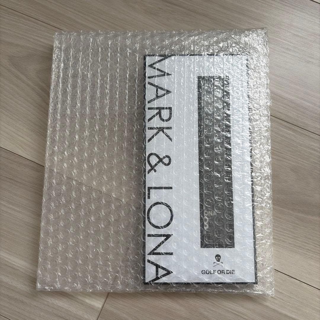 新品 未開封MARK & LONA ブラックゴルフグローブ 23cm