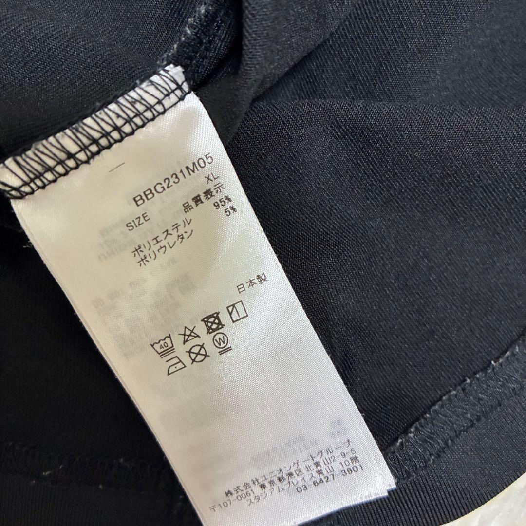 美品✨ ブリーフィング　モックネックシャツ　メンズ　XLサイズ　ブラック