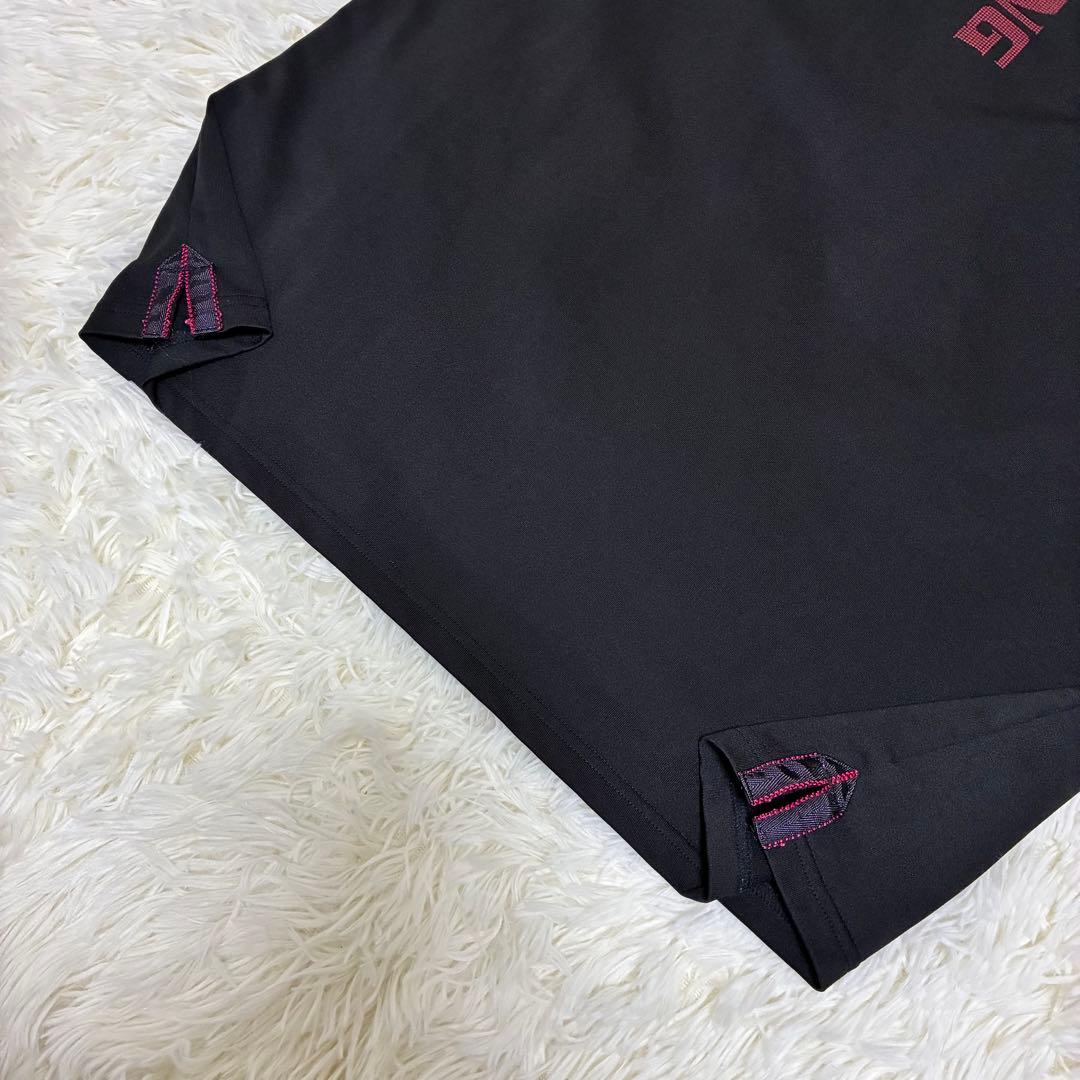 美品✨ ブリーフィング　モックネックシャツ　メンズ　XLサイズ　ブラック