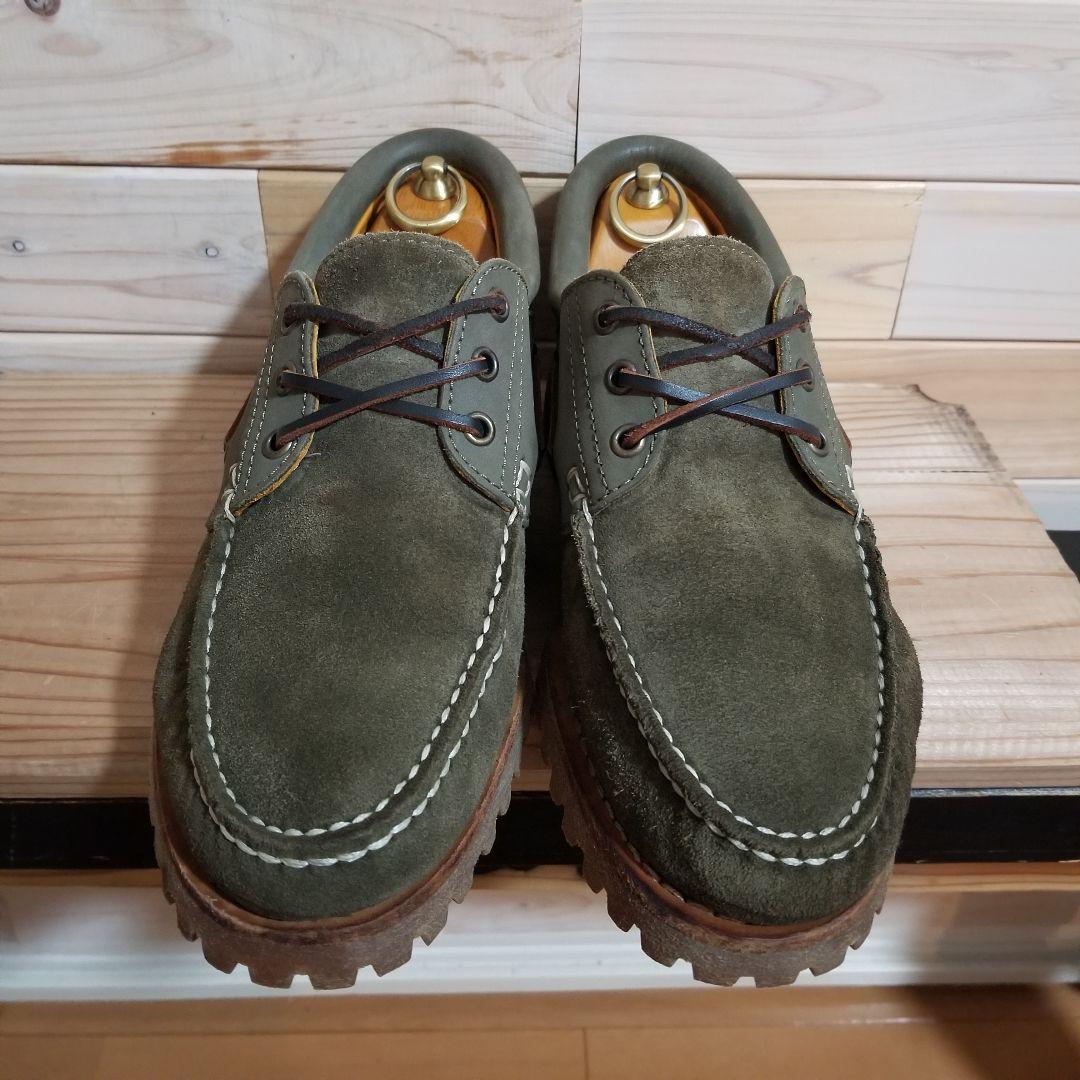 美品　Timberland ティンバーランド 3eye スリーアイ 26 カーキ