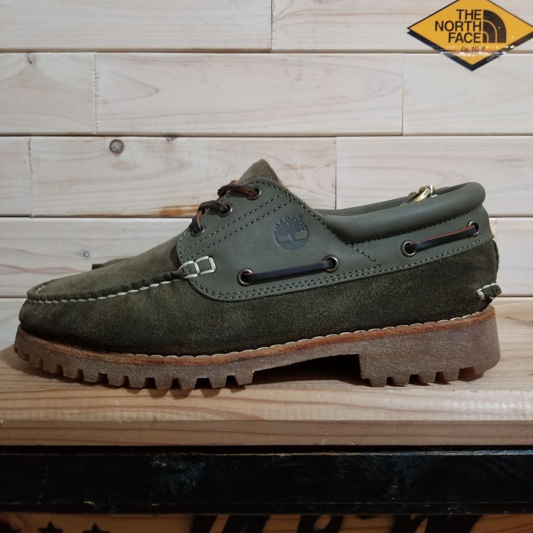 美品　Timberland ティンバーランド 3eye スリーアイ 26 カーキ