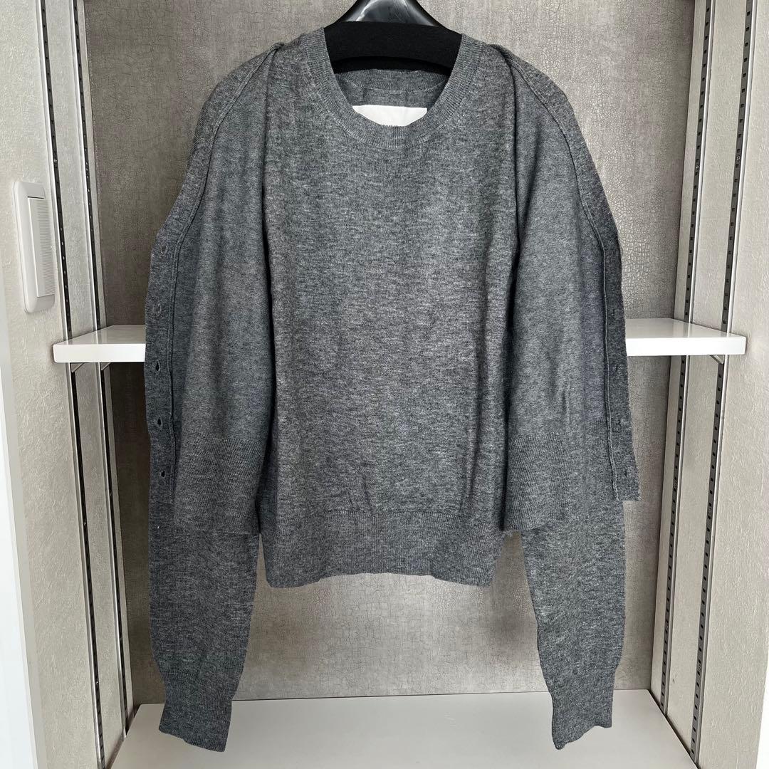 TODAYFUL 2点セット　カーディガン+タンクトップ　ニット　グレー　長袖