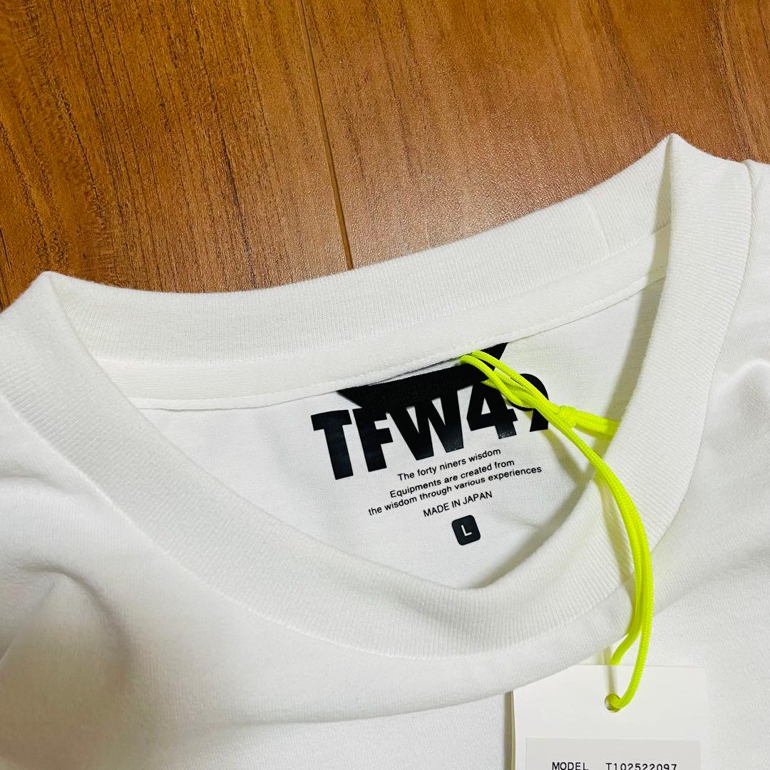 【新品】TFW49モックネック コンペ限定品 Lホワイト