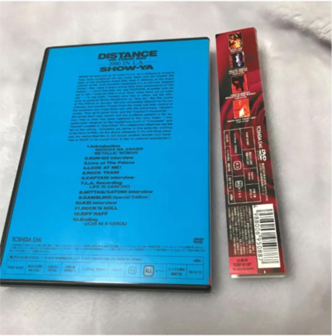 ミュージック SHOW-YA / DISTANCE ON THEIR WAY (DVD)