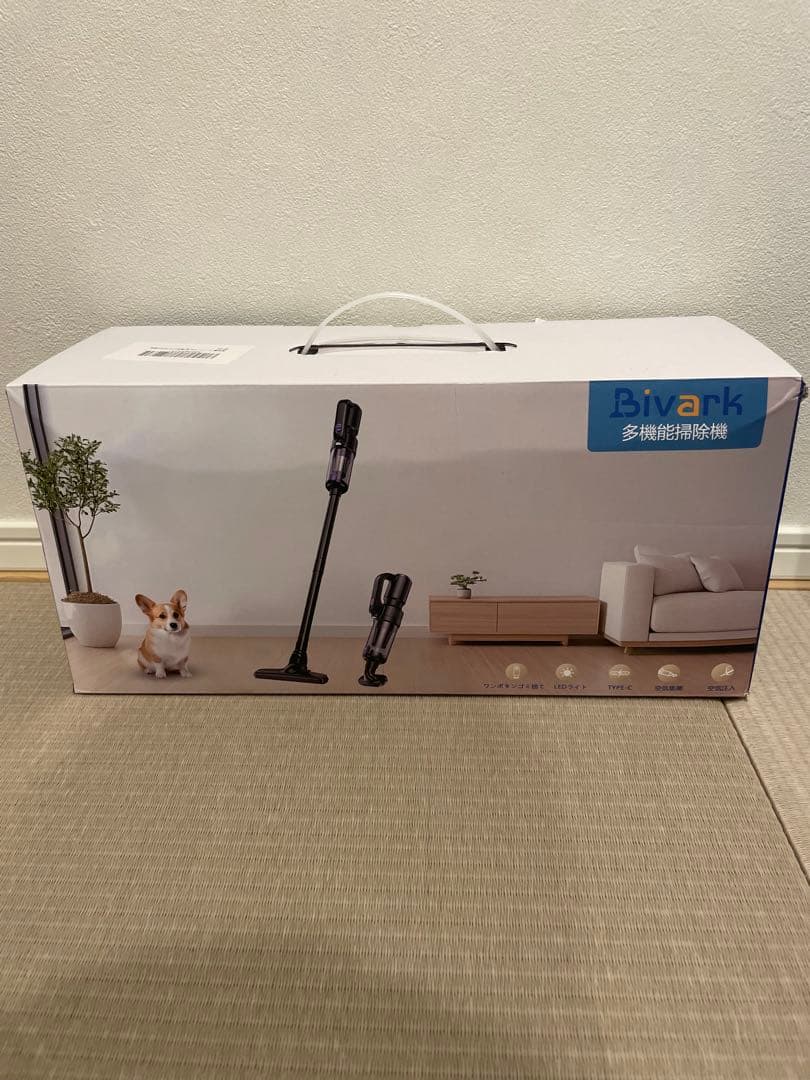 ⭐︎新品未使用⭐︎掃除機 コードレス Bivark 28000pa超強力吸引