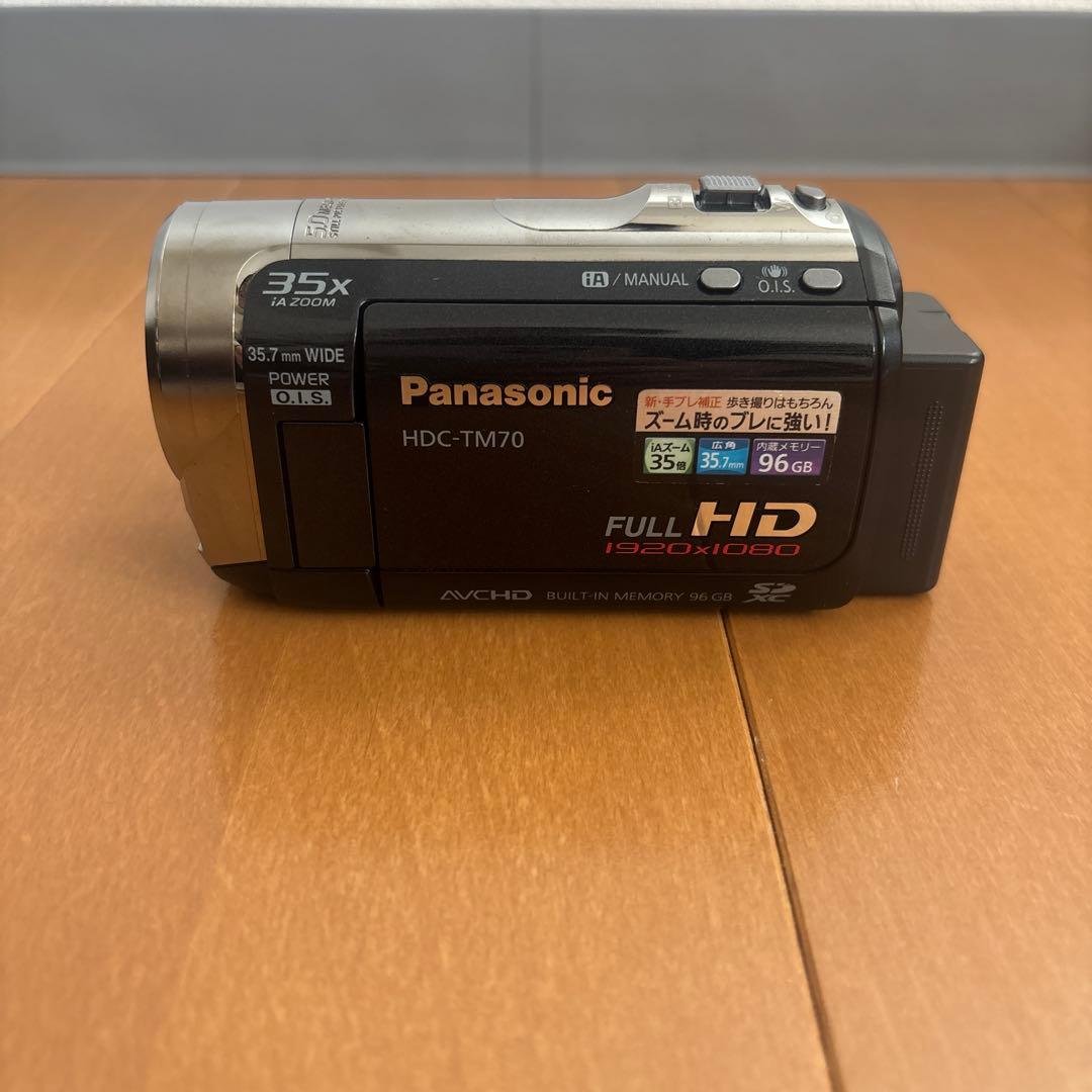 Panasonic HDC-TM70 ビデオカメラ 本体