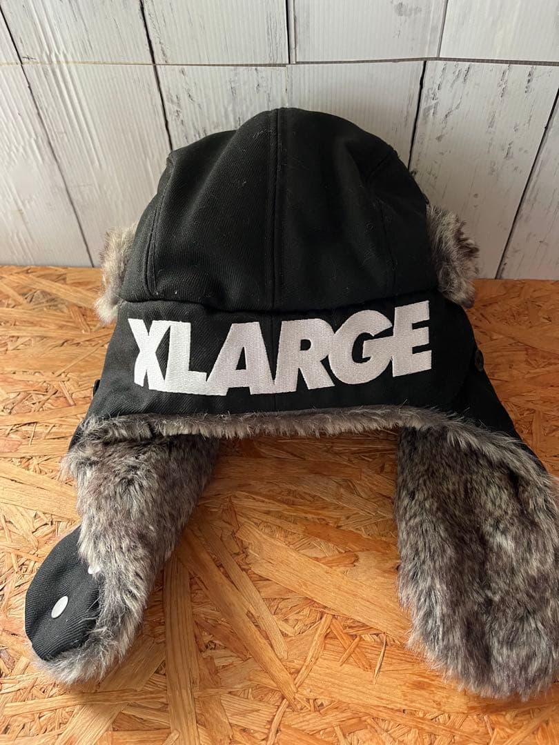 NEWERA　XLARGEコラボ　フライトキャップ　パイロットキャップ　即完売品