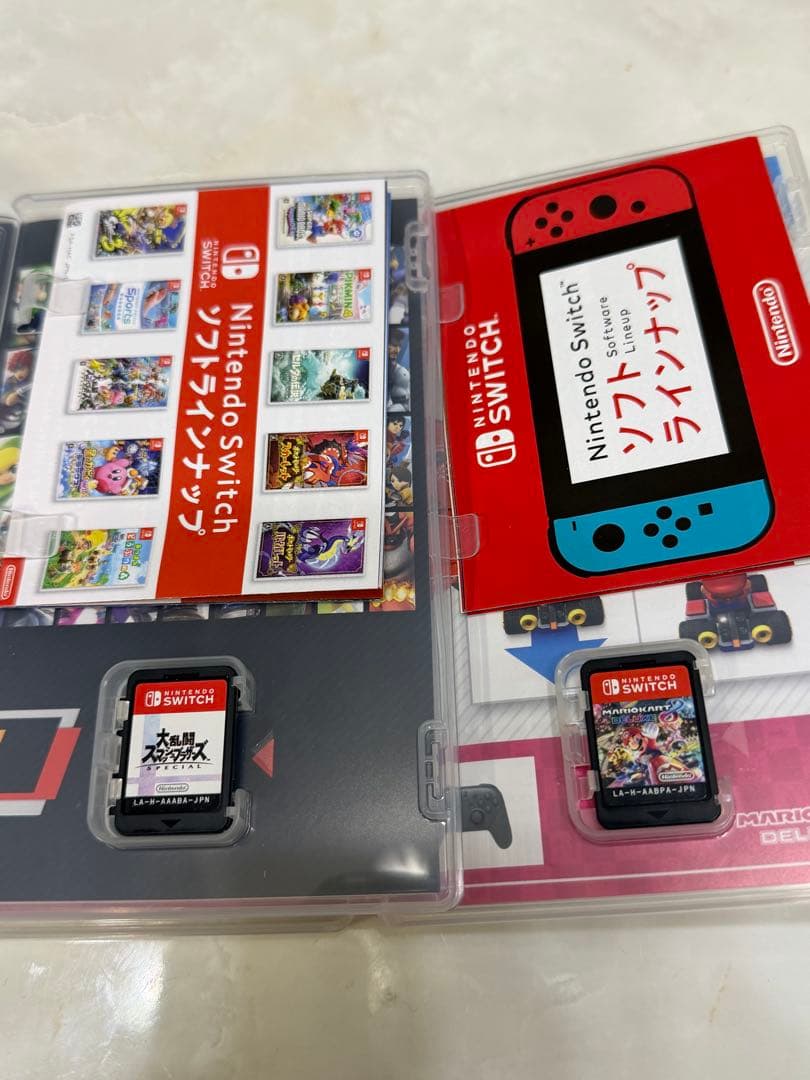 Nintendo Switch 有機EL ソフト2点＋microSD 64G付き