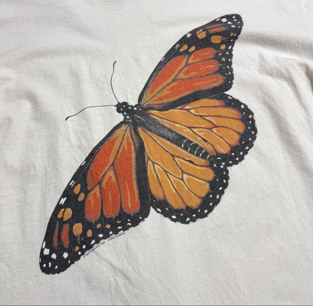 イ*ラ様 Diana dee tyler butterfly Tシャツ 昆虫 ア