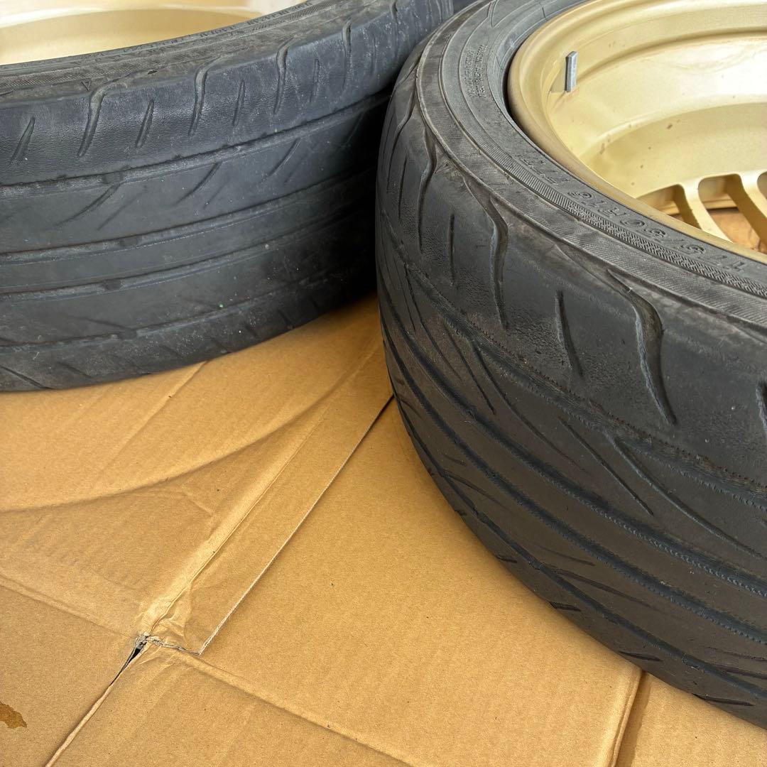 BBS 16インチ ホイール4本セット　美品鍛造ゴールド系4H 5.5J-16