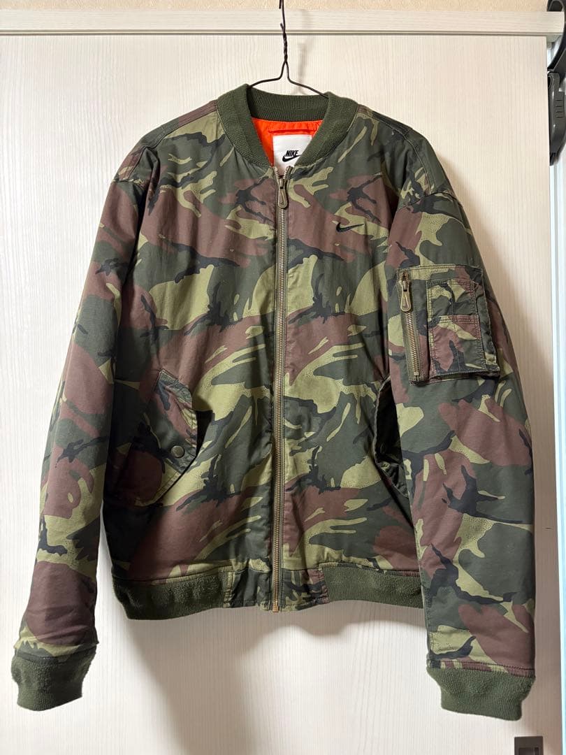 定価35750円 Nike MA1 フライトジャケット ナイキ　短丈