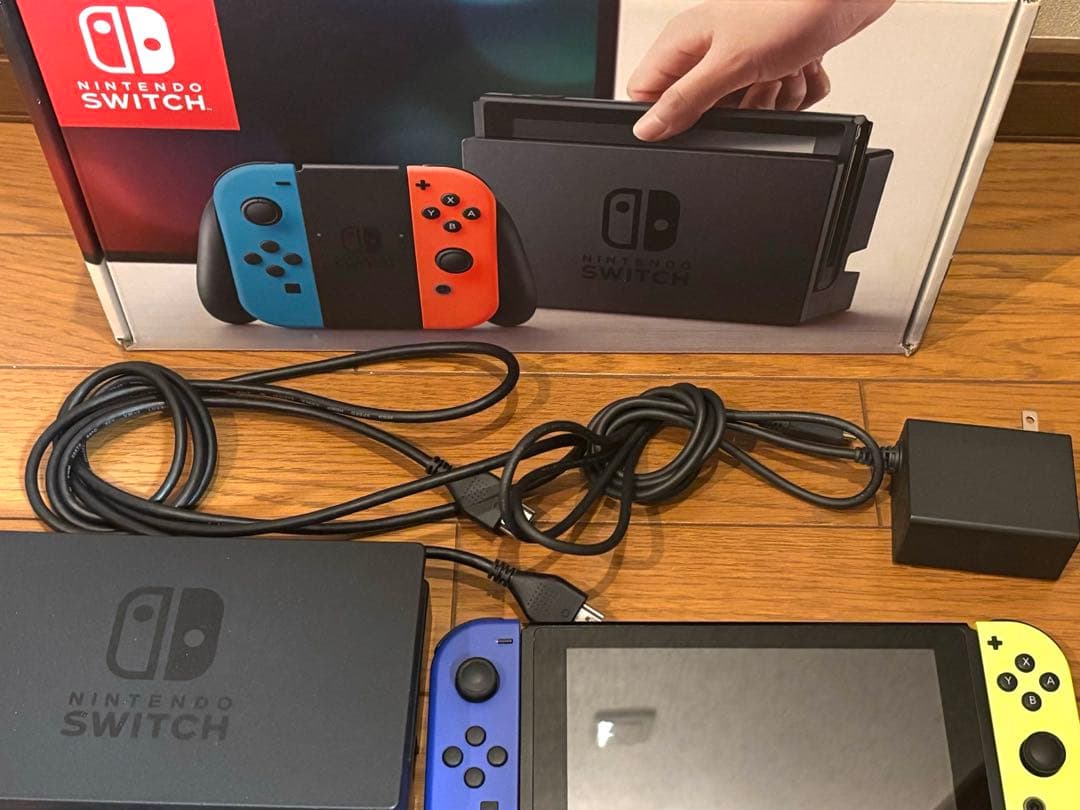 Nintendo Switch 本体 セット ジョイコン昨年購入