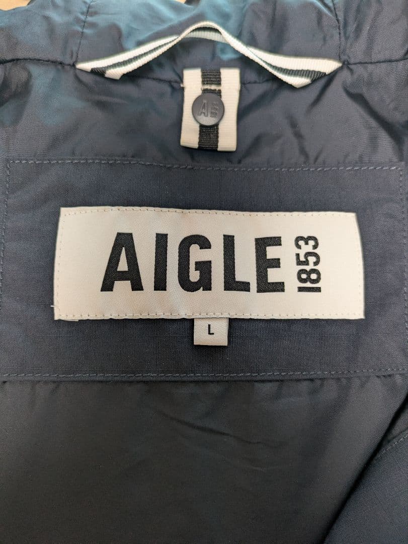 【美品、状態◎】AIGLE 1853 撥水、防風ナイロンジャケット