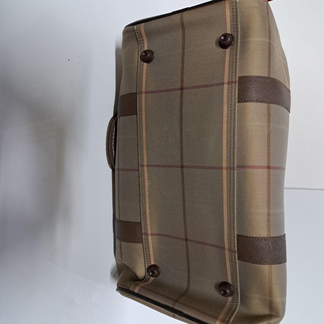 BURBERRY　ミニボストンバッグ　オールドバーバリー