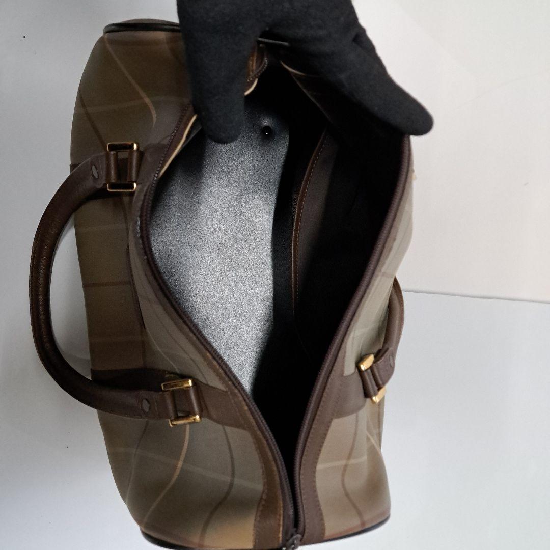 BURBERRY　ミニボストンバッグ　オールドバーバリー