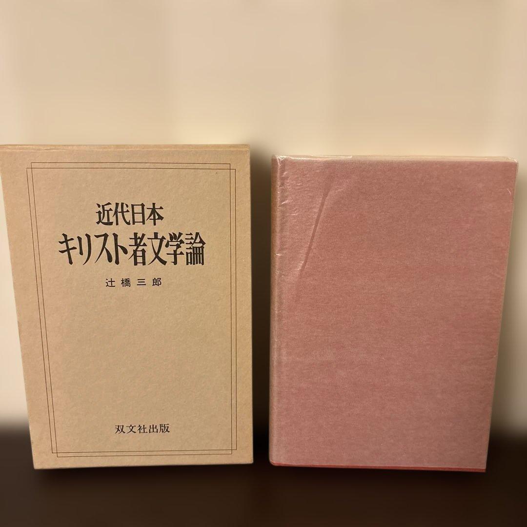 【希少・絶版】近代日本キリスト者文学論 辻橋三郎 著（双文社）学術専門書