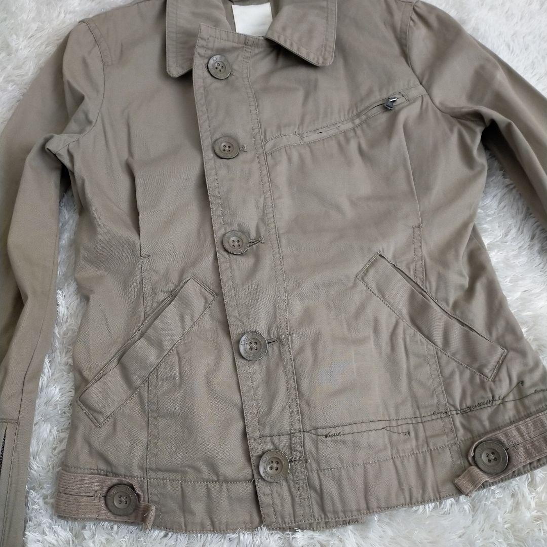 希少　DIESEL　ディーゼル　ミリタリー　ジャケット　シャツ　インド製　Y2K