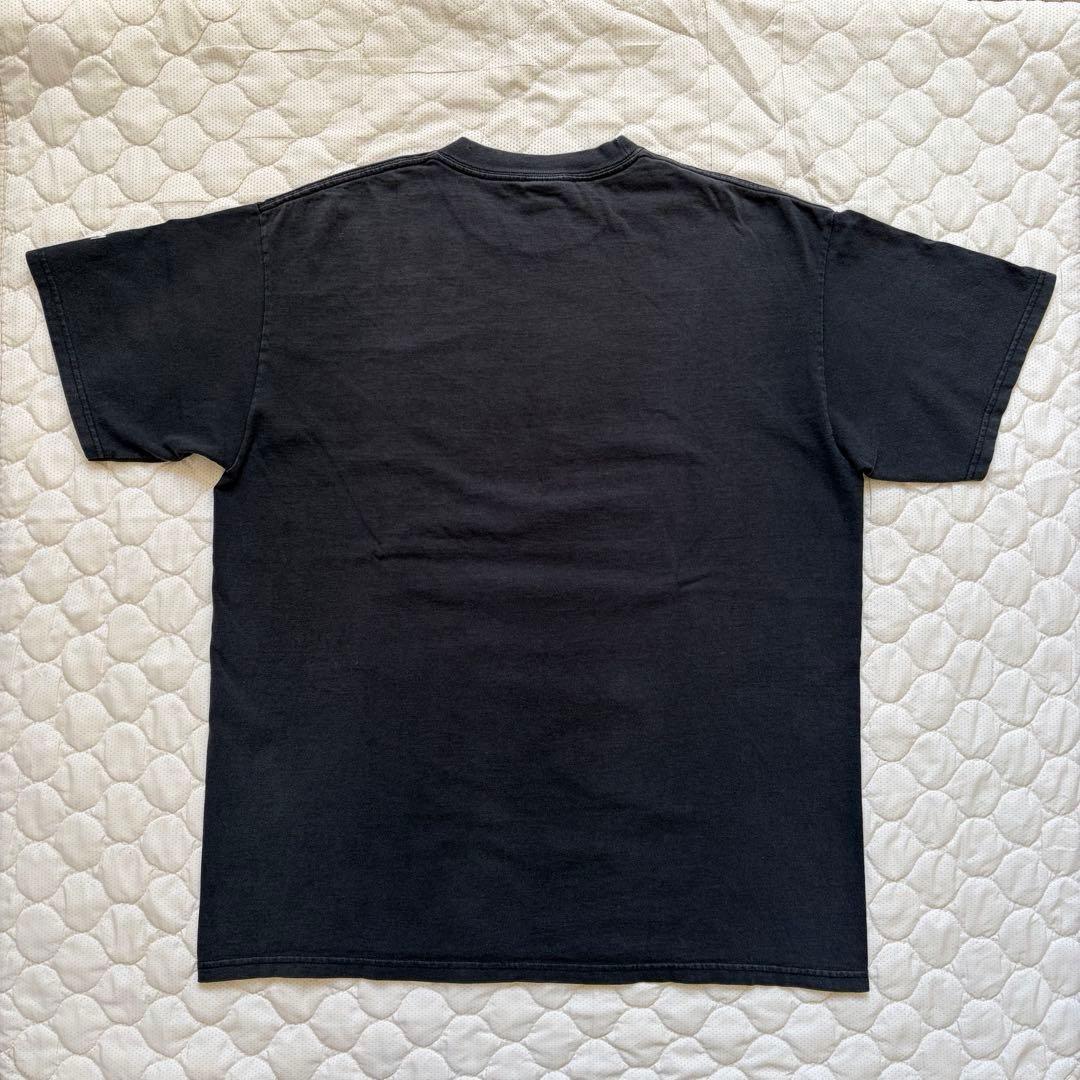 90s old stussy ショーンフォントロゴ Tシャツ ブラック Lサイズ
