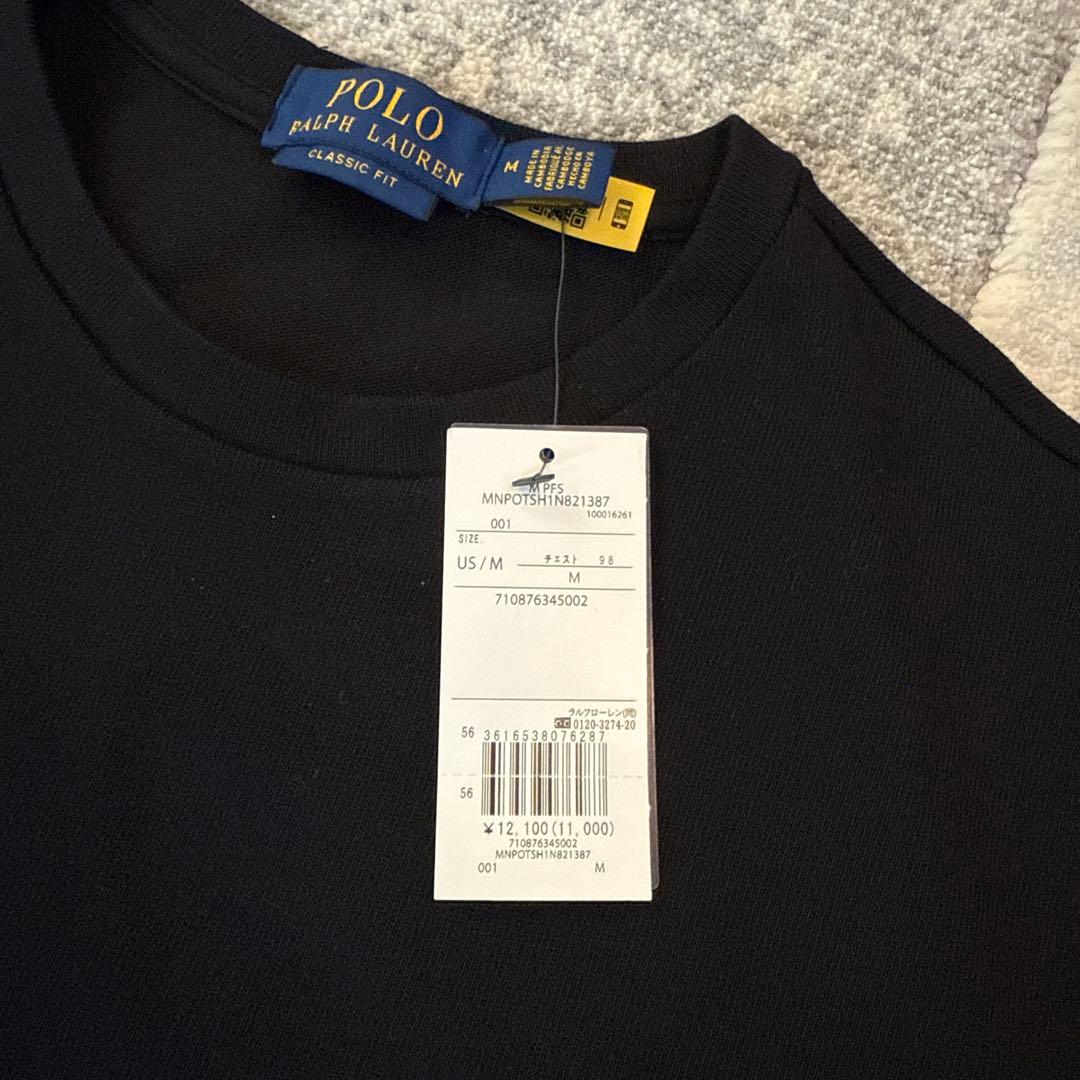 Polo Ralph Lauren ブラック Tシャツ US M