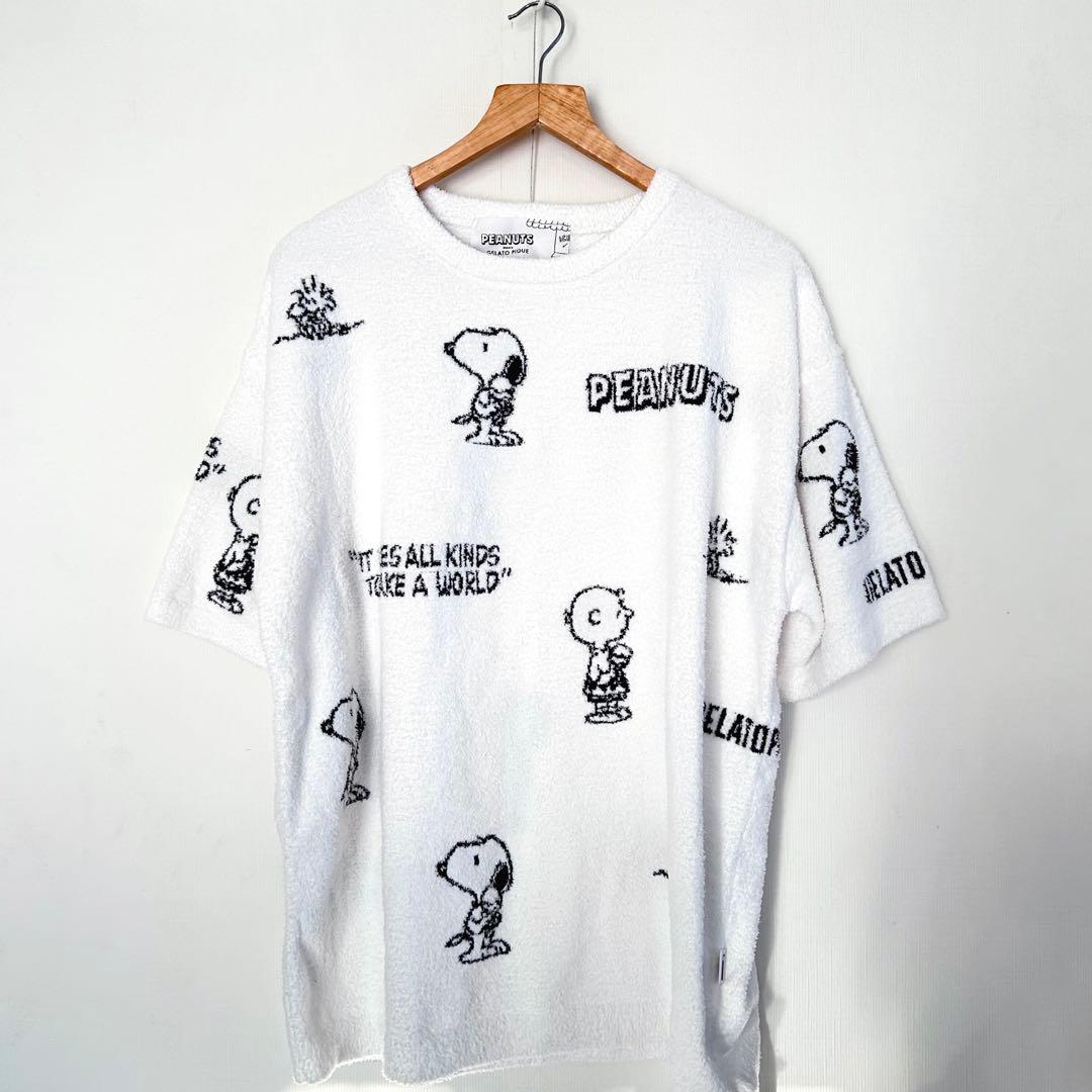【新品タグ付き】ジェラートピケ PEANUTS スヌーピー 半袖 ルームウェア
