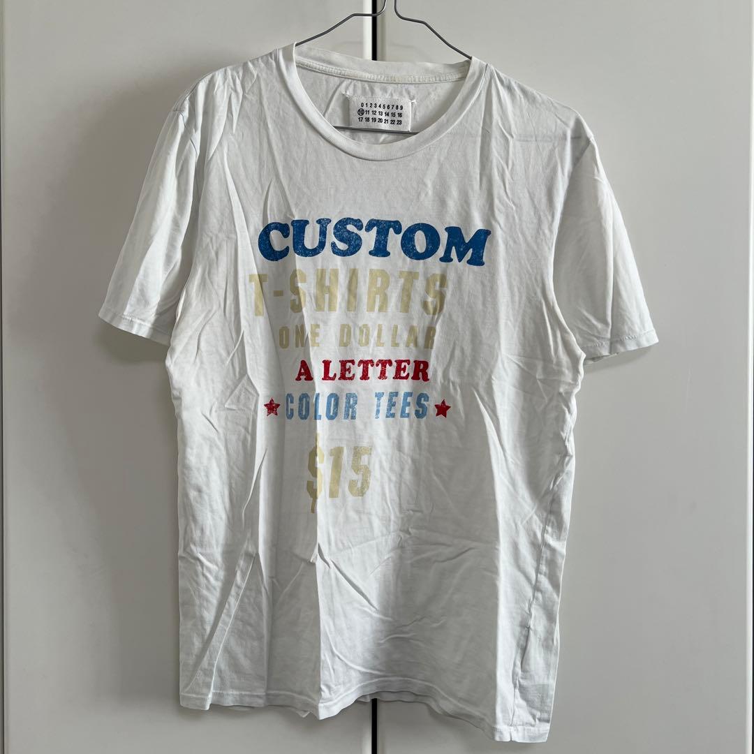 MAISON MARGIELA SS2009 カスタム プリント Tシャツ