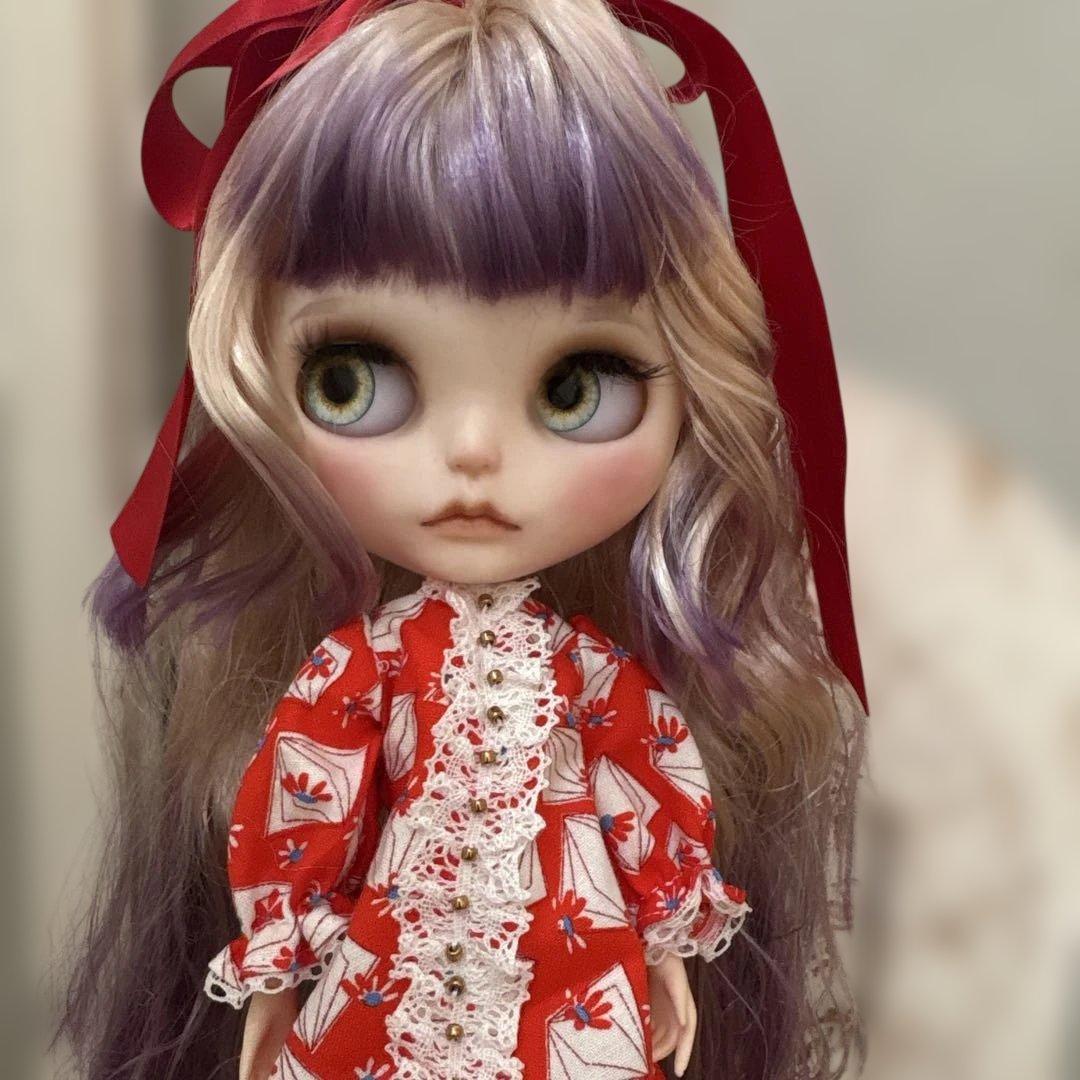 カスタムアイシードール 染色パープル　本体のみ
