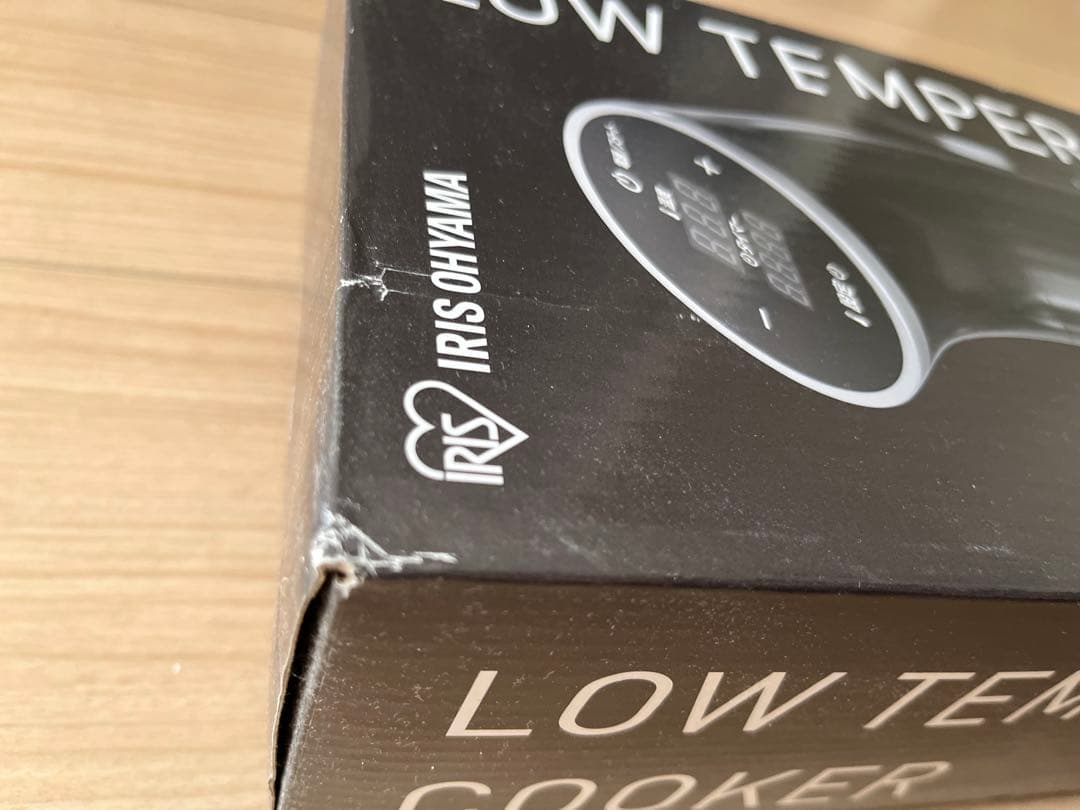 ⭐︎新品・未使用⭐︎IRIS OHYAMA 低温調理器 LTC-01