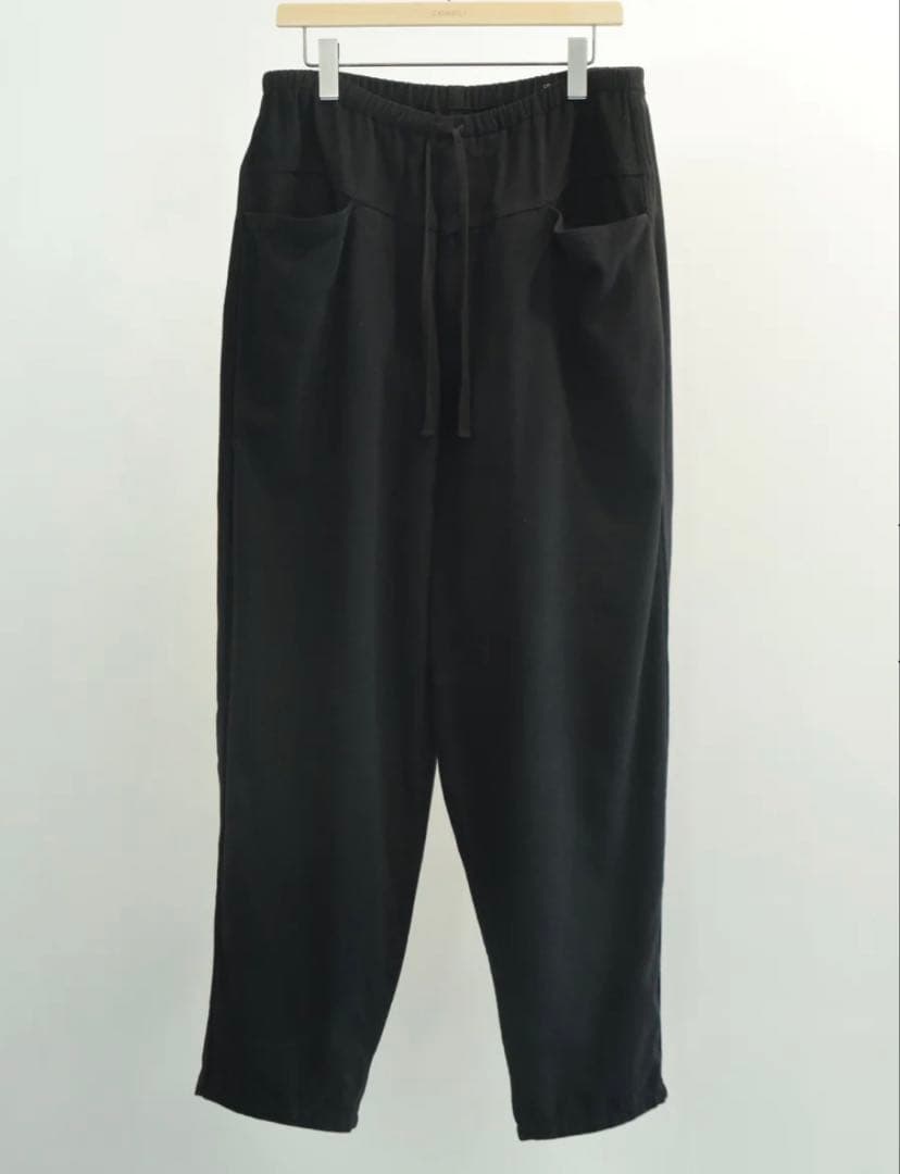 26ss COMOLI コモリ ブラックドリル ジャケット パンツ セットアップ